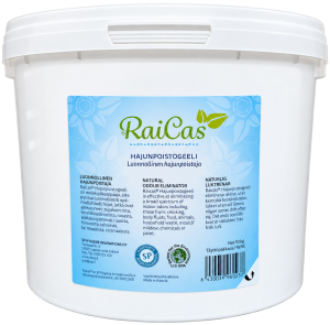 Raicas® kristalligeeli hajunpoistaja 10 kg